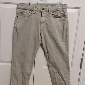 Bonobos Tan Travel Jeans 33/30 Slim